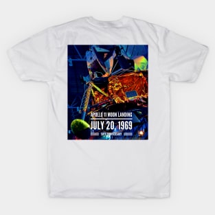 2-Sided - Apollo 11 50th Anniversary T-Shirt